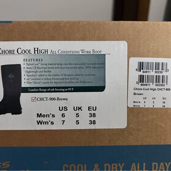 BRAND NEW Chore Cool Muck Boots - Picture 9 of 9